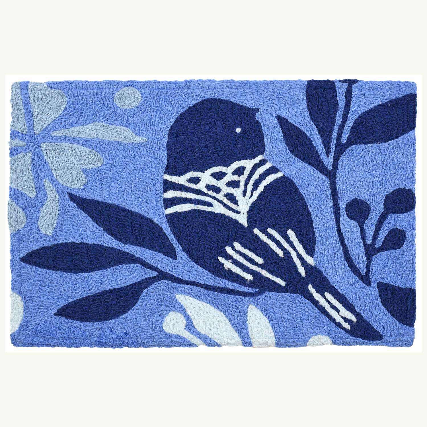  Jellybean 20 In. W X 30 In. L Multi-color Bluest Bluebird Accent Rug