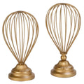 Tripar 13.8 In. H X 6.63 In. W X 6.63 In. L Matte Gold Metal Hat Stand