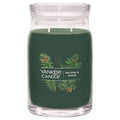  Yankee Candle Signature Green Balsam & Cedar Scent Candle Jar 20 Oz