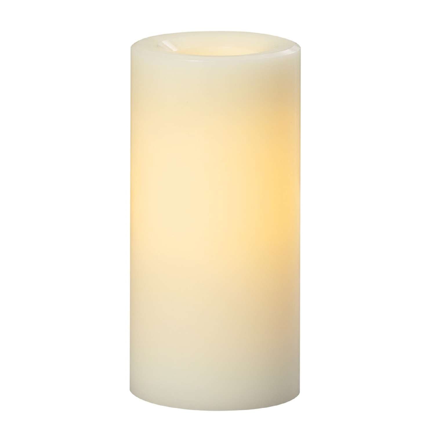 Sterno Home Cream Unscented Scent Pillar Candle