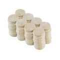  Shepherd Hardware Self-Adhesive Pad 5 Mil X 1 In. W Felt Beige 96 Pk