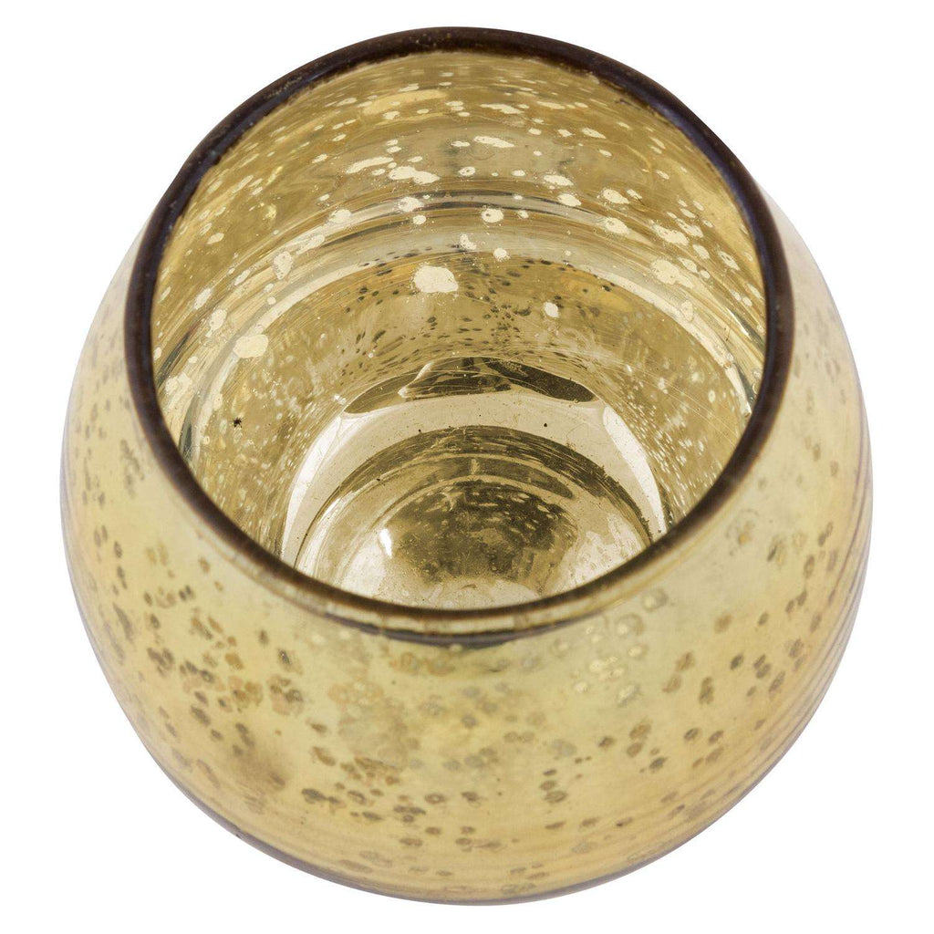  Karma Gifts Gold Barrel Votive Candles