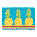  Jellybean 20 In. W X 30 In. L Multicolored Pineapple Fiesta Polyester Accent Rug