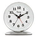  La Crosse Technology Equity 4.4 In. Silver Alarm Clock Analog