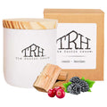  The Rustic House White Berries/Woods Scent Candle 8 Oz