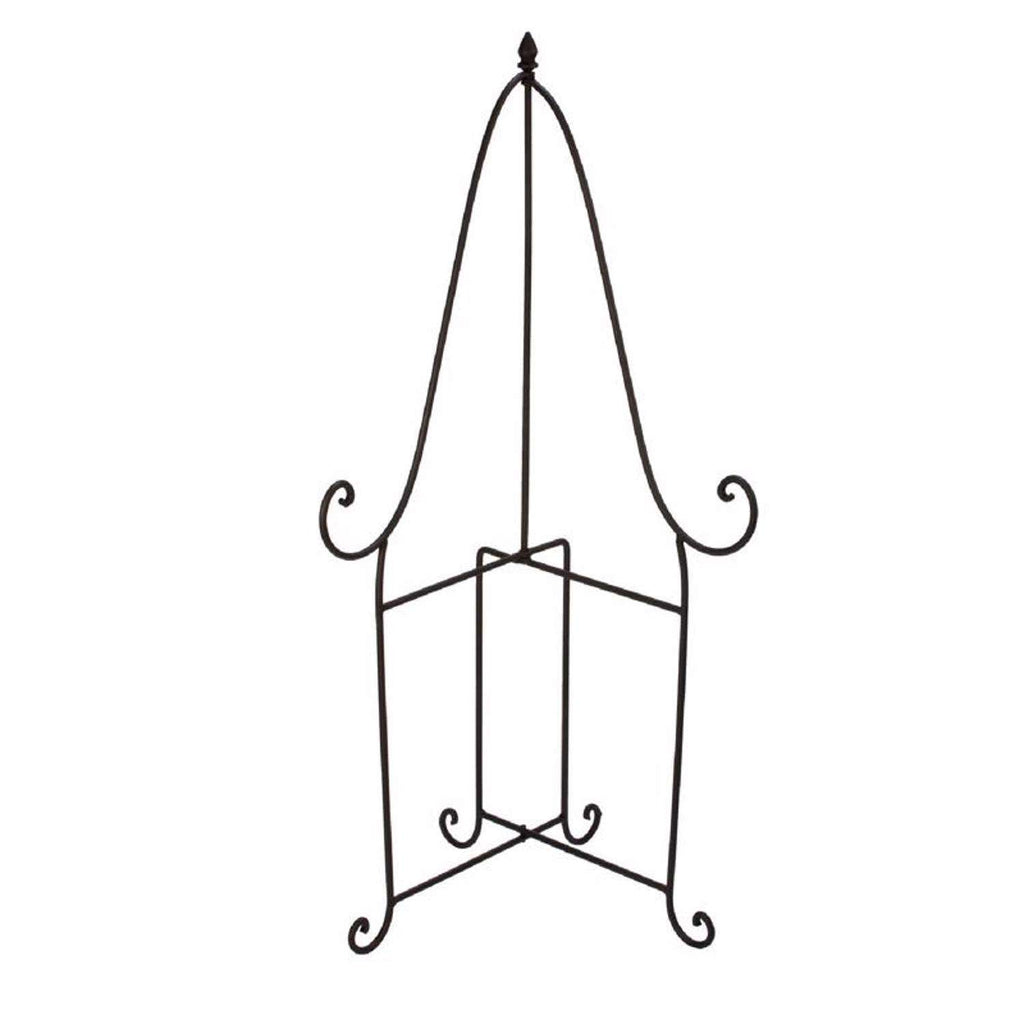  Tripar Baldwin 47.75 In. H X 21.15 In. W X 21.15 In. L Matte Black Metal Folding Floor Easel