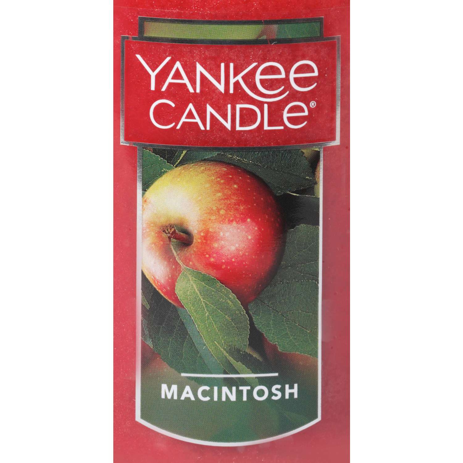  Yankee Candle Red Macintosh Scent Large Candle Jar 22 Oz