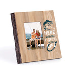  P. Graham Dunn 10 In. H X 9 In. W X 0.75 In. L Natural Brown Wood Photo Frame