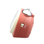  Seiko 4.41 In. Orange Alarm Clock Analog Battery Operated