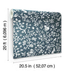  Magnolia Home By Joanna Gaines Premium Peel & Stick .014 In. H X 20.5 In. W X 240 In. L Fox&Hare Nav