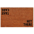  Home & More 1.42 W X 2.42 L Brown Hey There Coir Door Mat