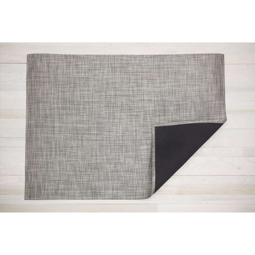  Chilewich 23 In. W X 36 In. L Gray Basketweave Woven Fiber Floor Mat