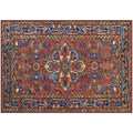  Gel Pro NeverMove Esther 24 In. W X 34 In. L Vintage Red Tribal Polyester Floor Mat