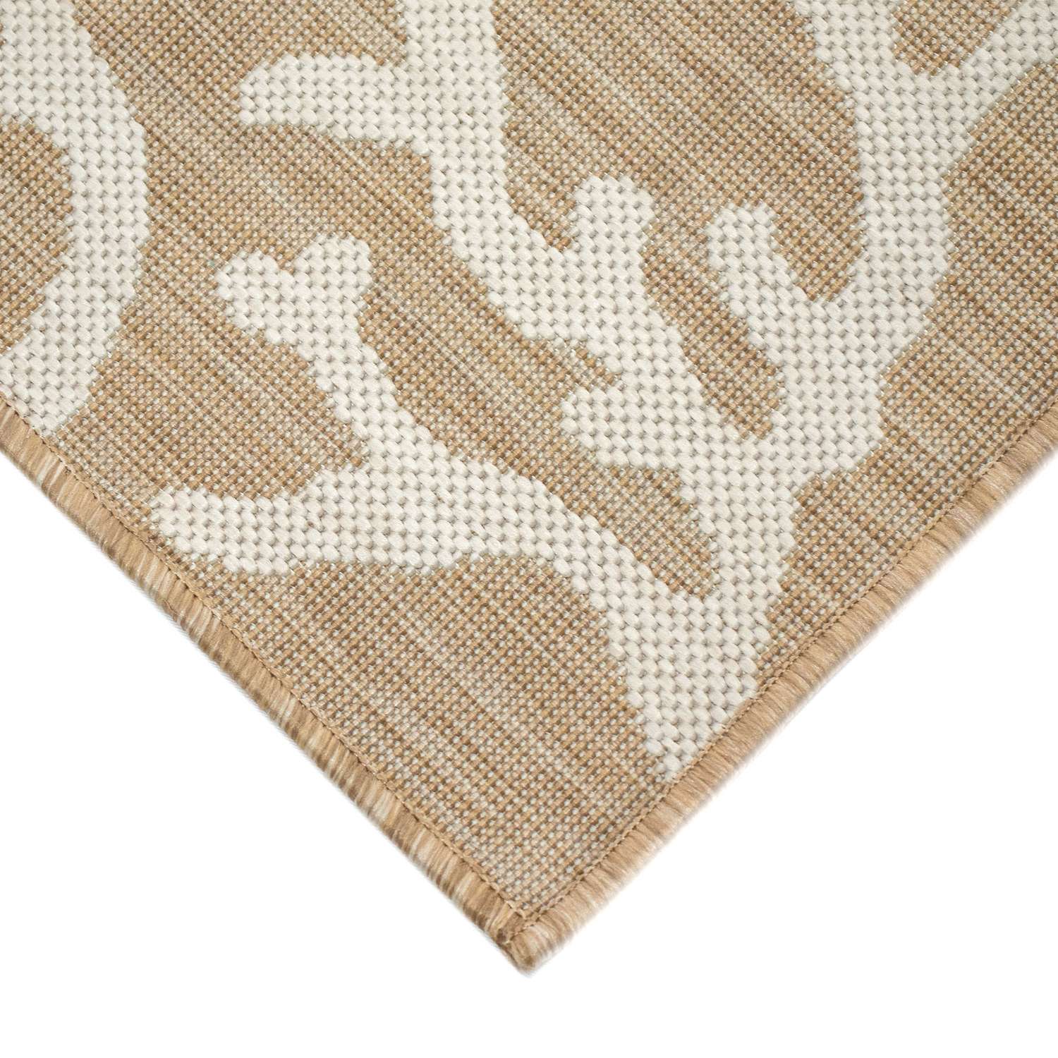  Liora Manne Carmel 4.85 Ft. W X 7.5 Ft. L Sand Casual Polypropylene Accent Rug