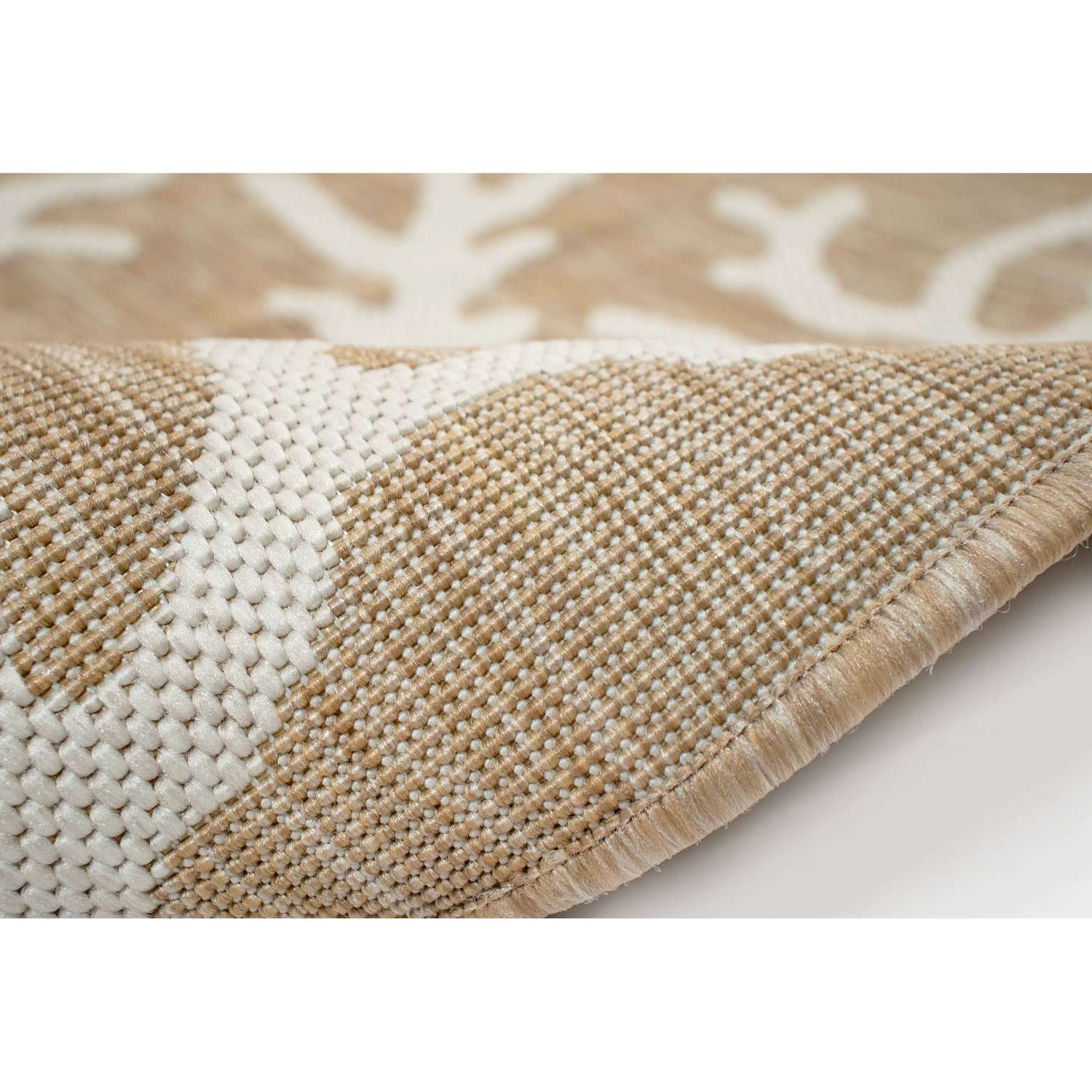  Liora Manne Carmel 4.85 Ft. W X 7.5 Ft. L Sand Casual Polypropylene Accent Rug
