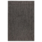  Liora Manne 4.83 Ft. W X 7.5 Ft. L Black Texture Stripe Polypropylene Rug
