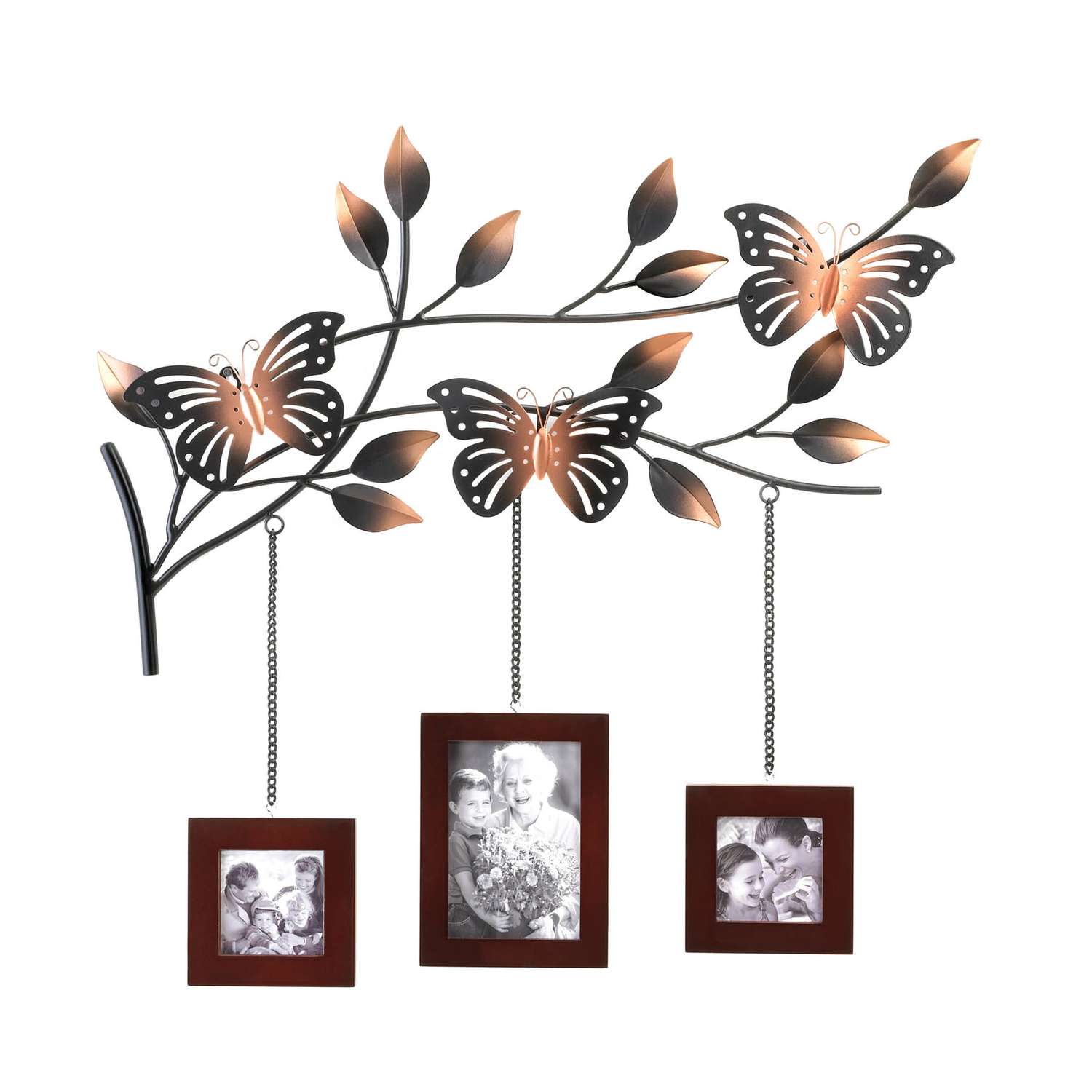  Accent Plus Butterflies Wood Picture Frame 23 In. H X 1.5 In. W