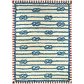  Homefires 3 Ft. W X 5 Ft. L Multicolored Sailor's Knot Accent Rug