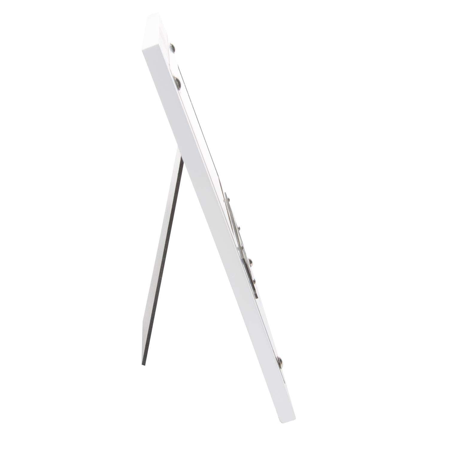  Pavilion We People Galvanized White MDF Picture Frame 0.4 In. H X 8.1 In. W