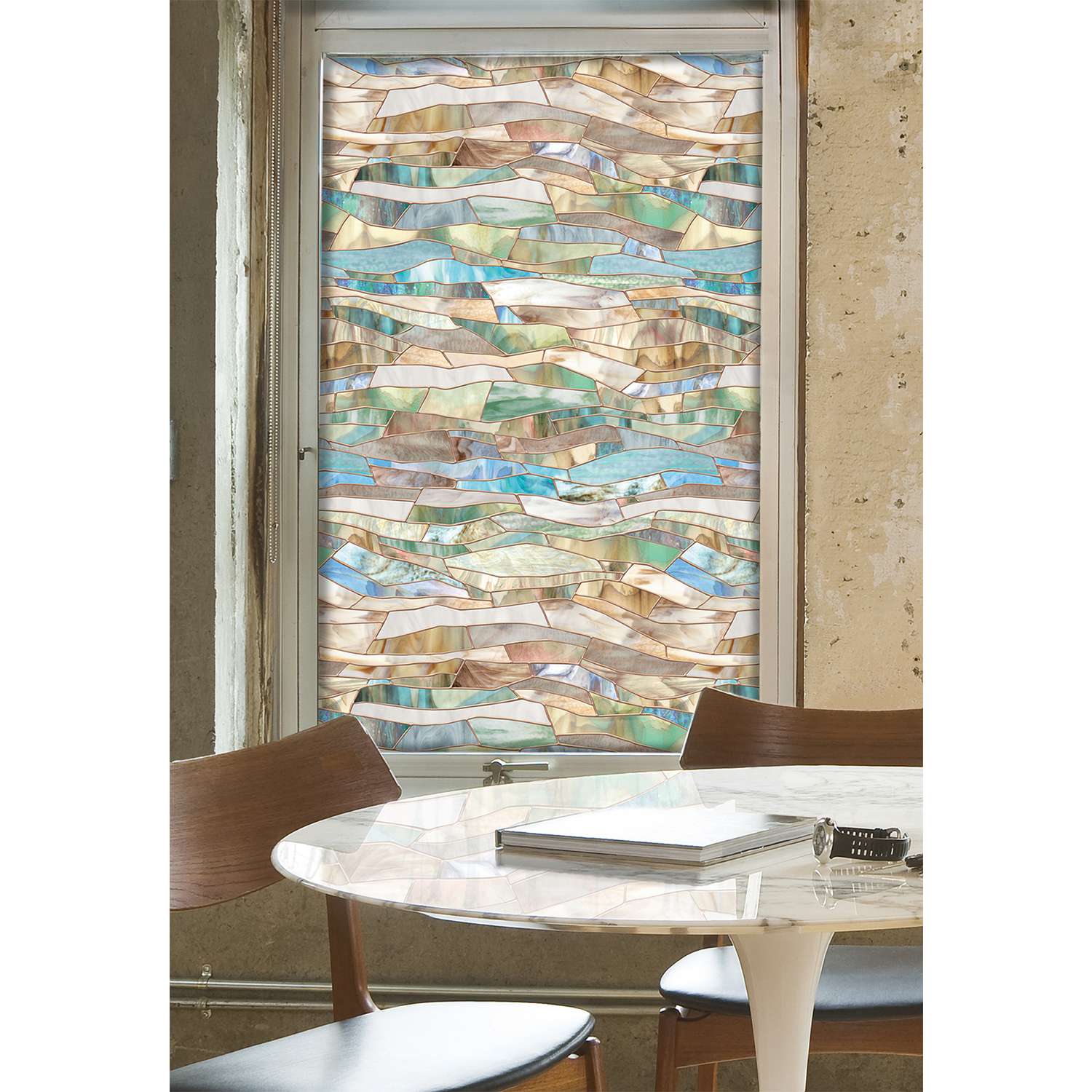  Artscape .007 In. H X 24 In. W X 36 In. L Terazzo Vinyl Window Film