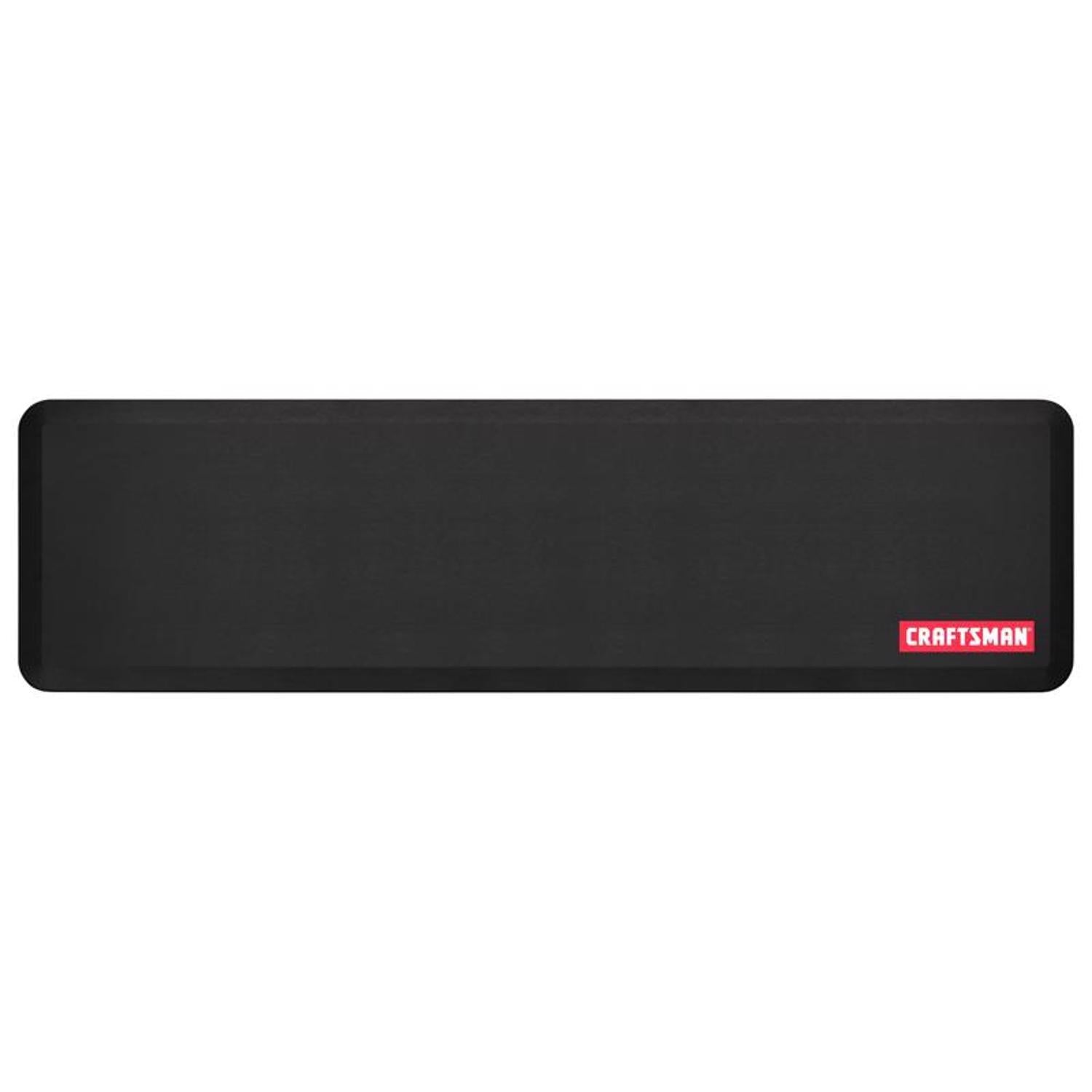  Craftsman 20 In. W X 72 In. L Black Polyurethane Foam Anti-Fatigue Mat
