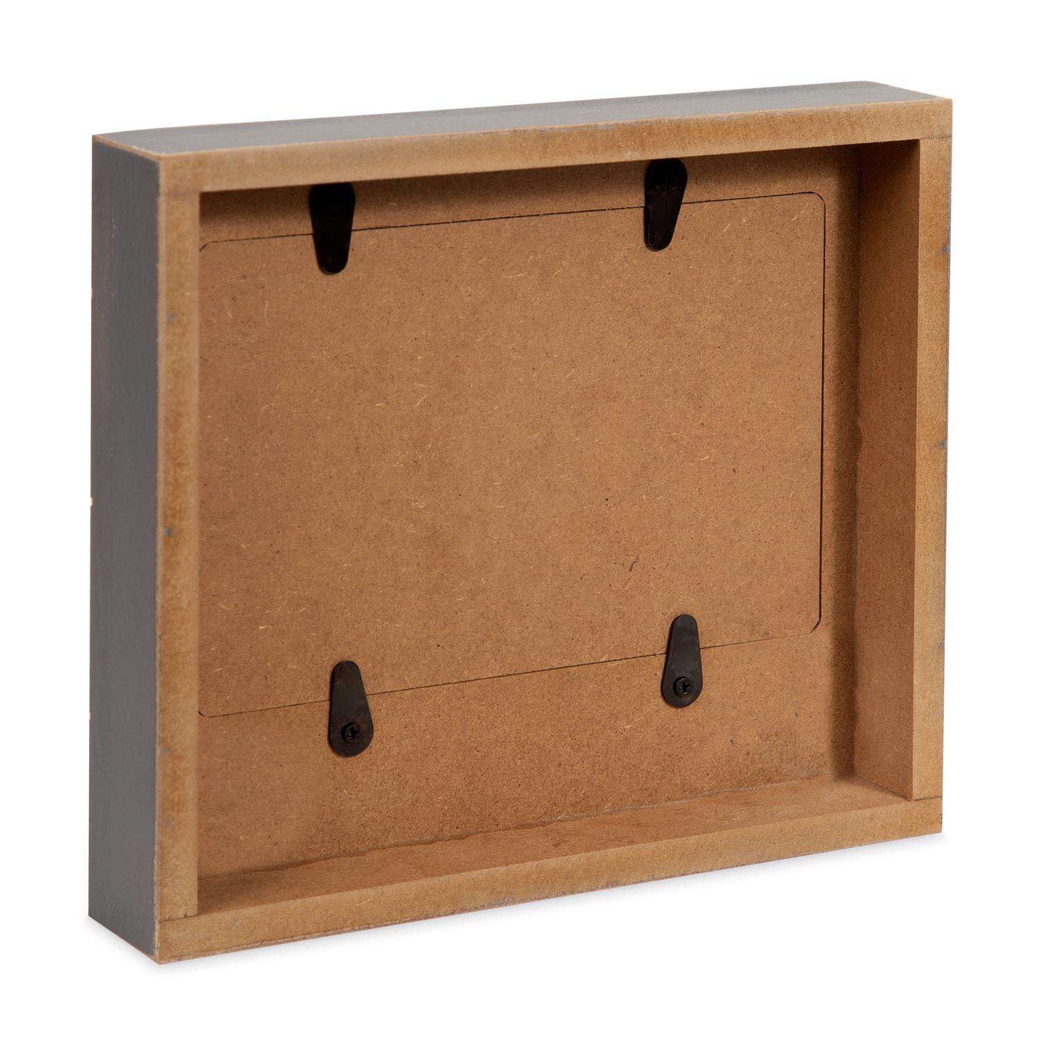  Pavilion We People Natural Black/Brown MDF Picture Frame 1.75 In. H X 8.75 In. W