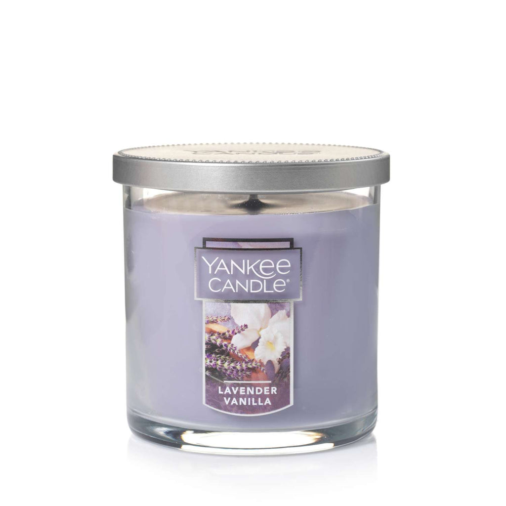  Yankee Candle Purple Lavender Vanilla Scent Tumbler Candle 7 Oz