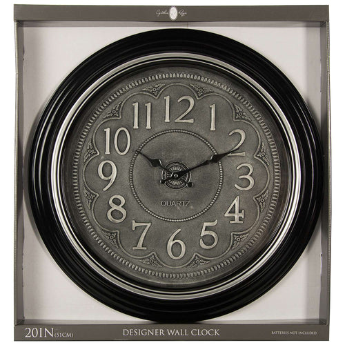  Cynthia Royce 16 In. W Classic Analog Wall Clock