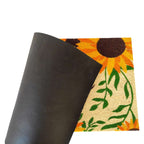  First Concept 18 In. W X 30 In. L Multicolored Welcome Sunflowers Coir Door Mat