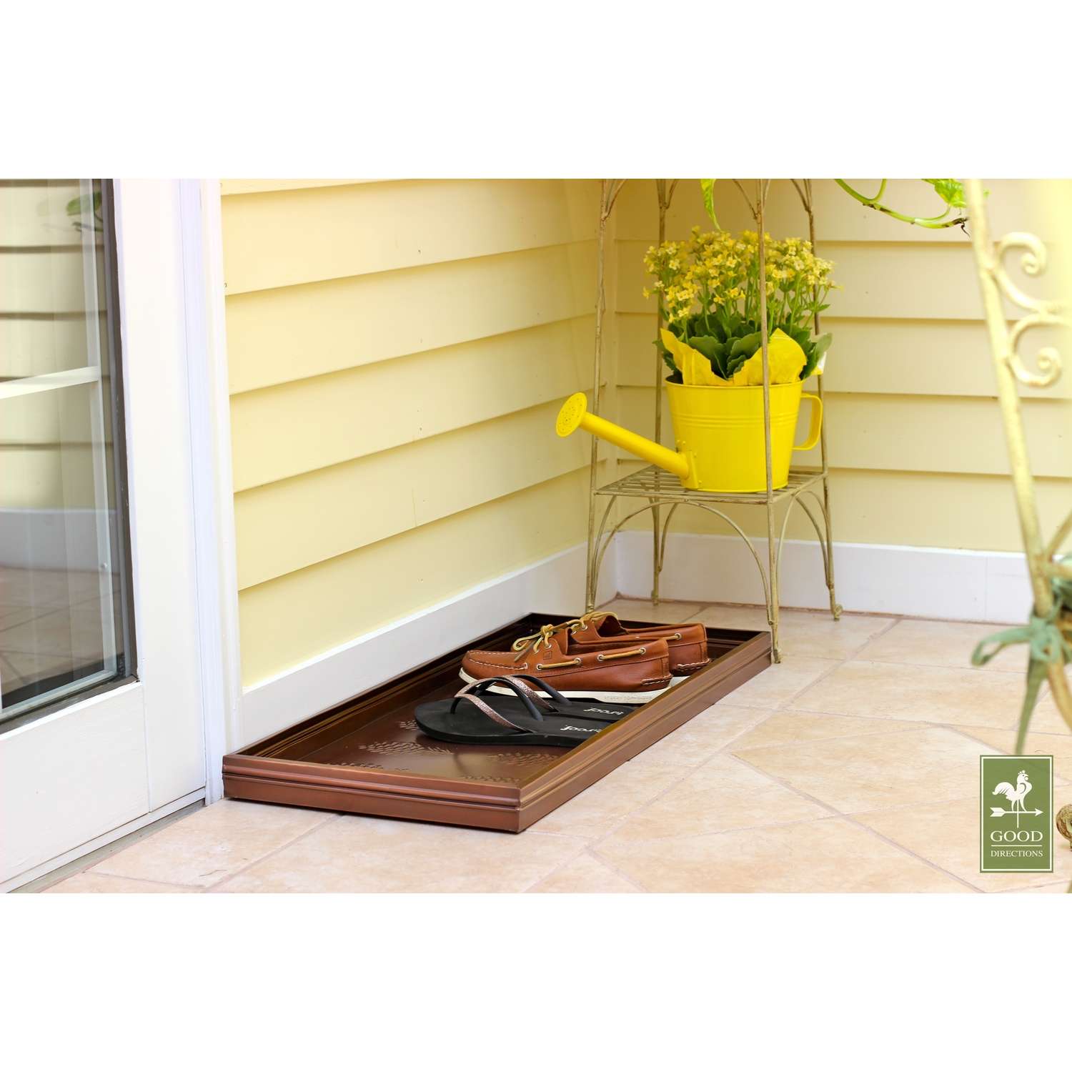  Good Directions 2.5 In. H X 14 In. W X 34 In. L Copper Steel Shoe Tray