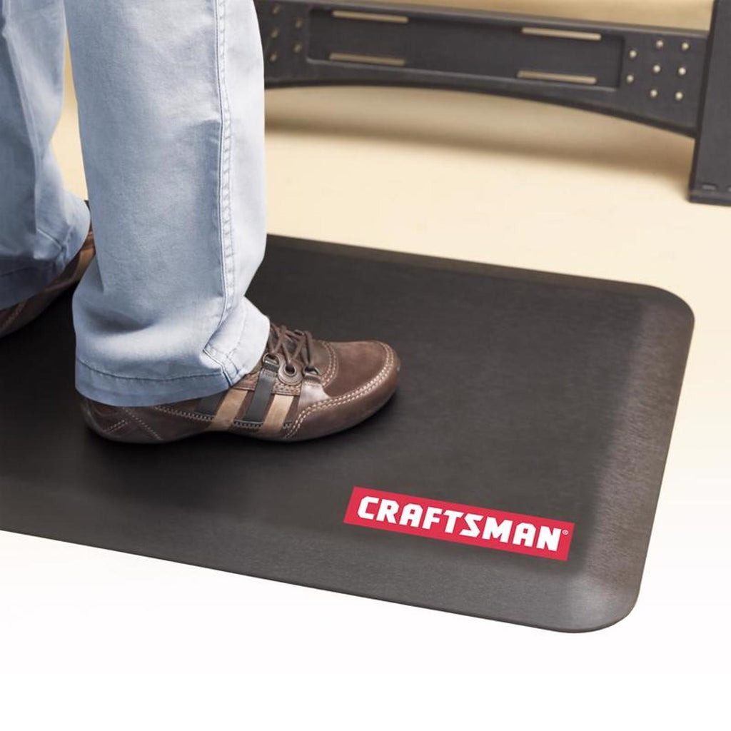  Craftsman 20 In. W X 72 In. L Black Polyurethane Foam Anti-Fatigue Mat