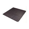  Sports Licensing Solutions 3 Ft. W X 3 Ft. L Black Anti-Fatigue Rubber Multipurpose Mat
