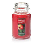  Yankee Candle Red Macintosh Scent Large Candle Jar 22 Oz