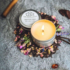  The Rustic House Silver Signature Scent Travel Candle 4 Oz