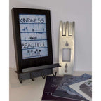  Hi-Jack 9.5 In. H X 6 In. W X 3 In. L Bronze Metal/Wood Decor/Frame/Key Holder