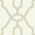  Magnolia Home By Joanna Gaines 20.5 In. W X 396 In. L Woven Trellis Beige Paper Wallpaper