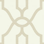  Magnolia Home By Joanna Gaines 20.5 In. W X 396 In. L Woven Trellis Beige Paper Wallpaper