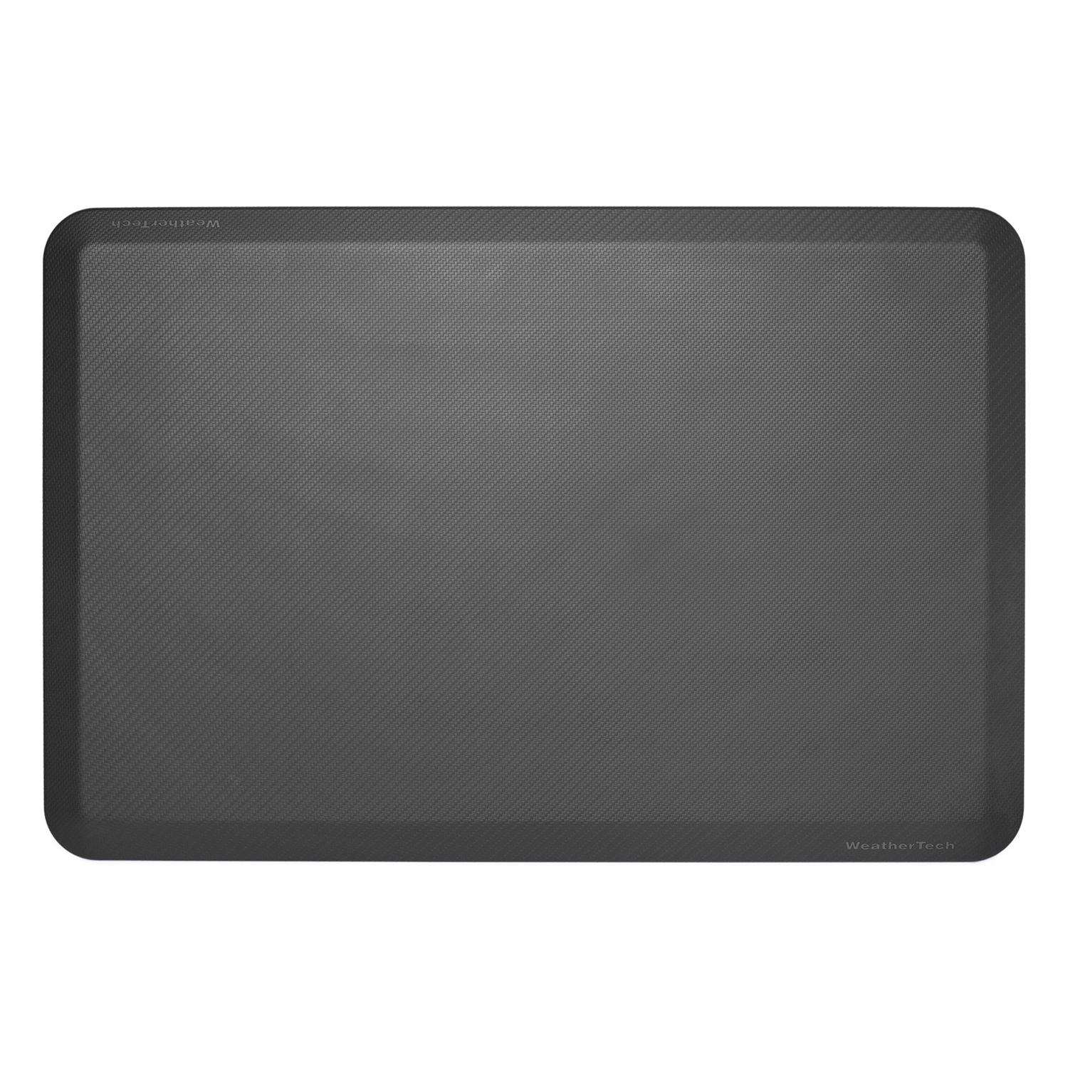  WeatherTech 24 In. W X 36 In. L Black Carbon Fiber Thermoplastic Floor Mat