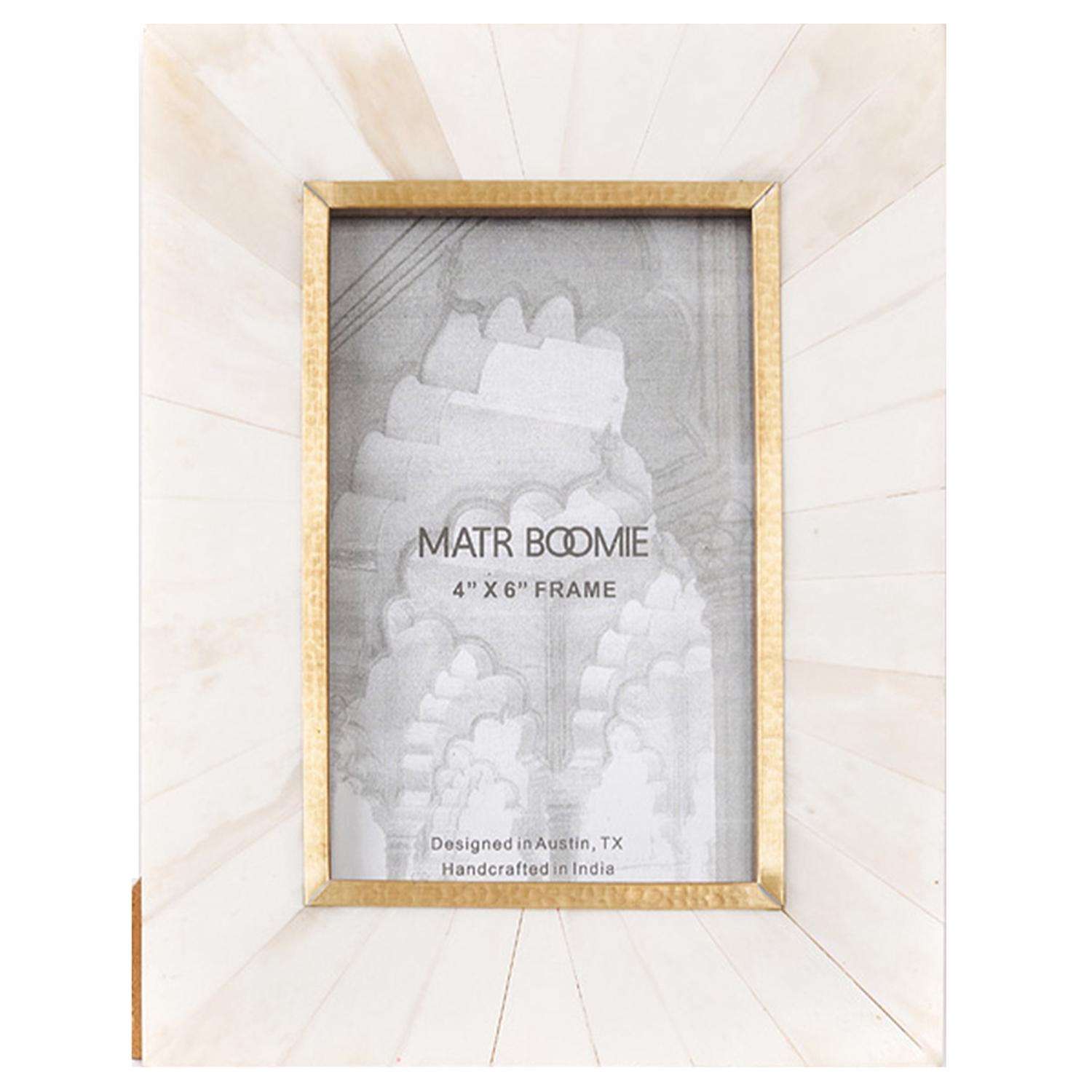  Matr Boomie Mukhendu Multicolored Wood Picture Frame 8.5 In. H X 6.5 In. W