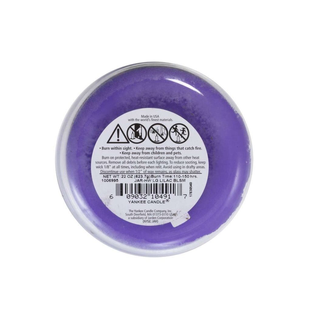  Yankee Candle Purple Lilac Blossoms Scent Jar Candle 22 Oz