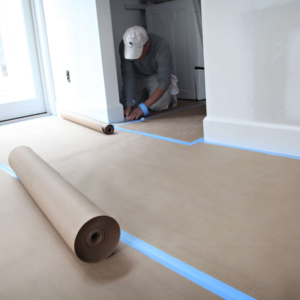  Trimaco X-Paper Floor Protector Paper 36 In. W X 120 Ft. L Paper Brown 1 Pk