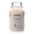  Yankee Candle Tan Sun & Sand Scent Large Candle Jar 22 Oz