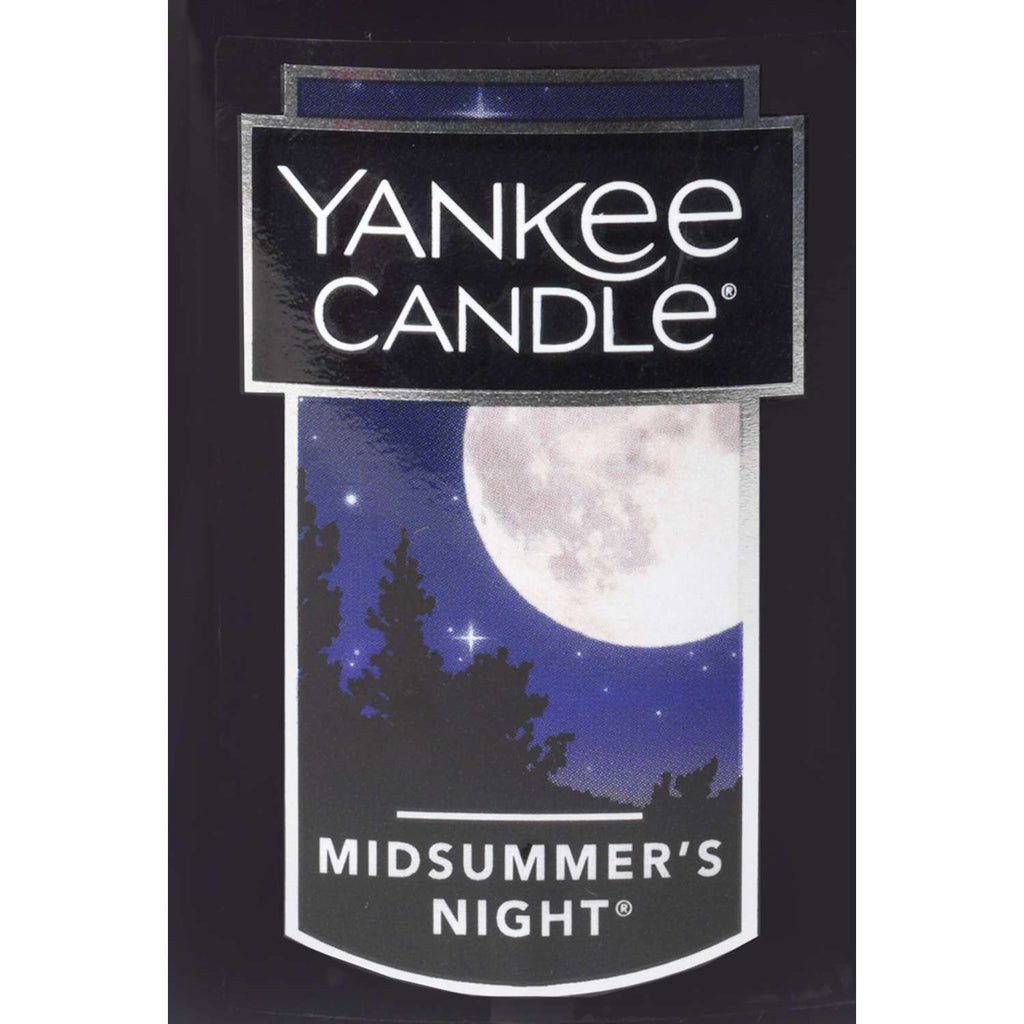  Yankee Candle Black MidSummer's Night Scent Regular Tumbler Candle 7 Oz