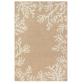  Liora Manne Carmel 4.85 Ft. W X 7.5 Ft. L Sand Casual Polypropylene Accent Rug