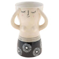  Karma Gifts 5.5 In. H X 3 In. W X 4.15 In. L Multicolored Ceramic Vase