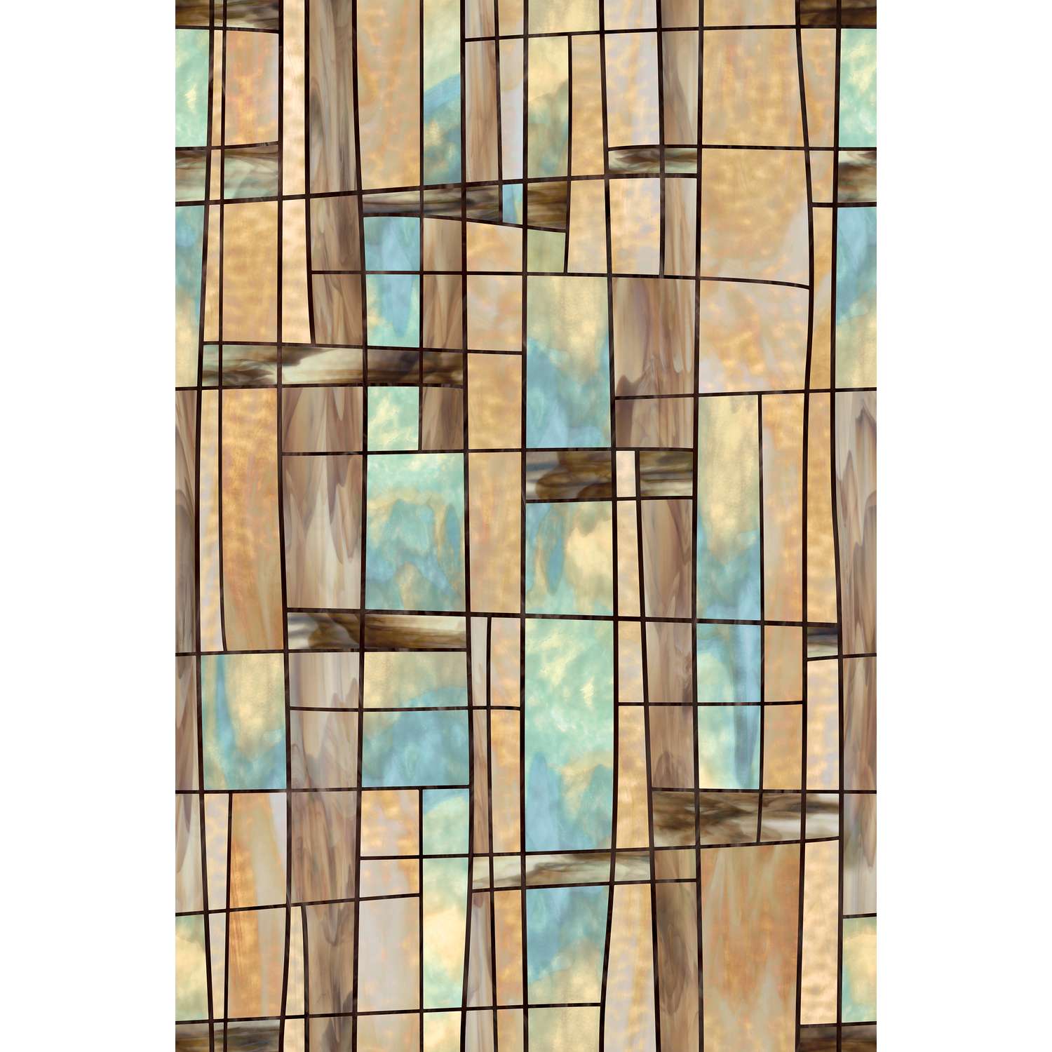  Artscape .007 In. H X 24 In. W X 36 In. L Multicolored Vinyl City Lights Window Film