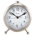  La Crosse Technology Equity 2.65 In. Silver Alarm Clock Analog Battery Operated