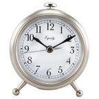  La Crosse Technology Equity 2.65 In. Silver Alarm Clock Analog Battery Operated