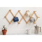  Fox Run 7 In. H X 42 In. W X 3 In. L Wood Expandable Wall Rack