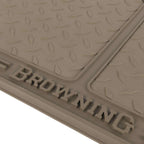  Browning 16.54 In. W X 28.62 In. L Gray Rubber Dog Mat